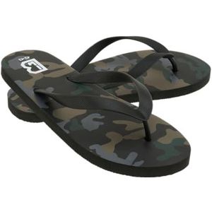 Brandit FLIP Flops Beach Slipper Badslippers FLIP Flop Outdoor Army Camouflage, camouflage (dark camo), 40/41 EU