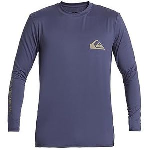 Quiksilver Everyday Surf Tee LS zwembroek voor heren, crown blue