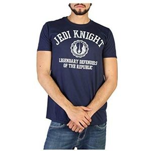Star Wars Jedi Knight Collegiate T-shirt voor heren, Donkerblauw, XL