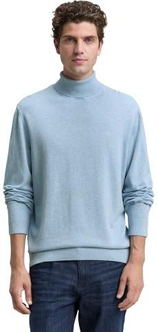 Tom Tailor - Coltrui - Regular Fit - Effen - Puur Katoen