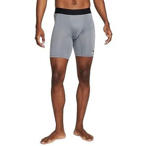 Nike FB7963-084 M NP DF Short 9 in Herenshorts Smoke Grey/Black Maat L