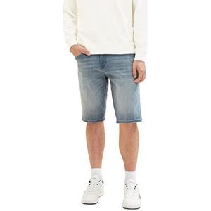TOM TAILOR Uomini Bermuda jeansshort 1035654, 10160 - blue grey denim, 28