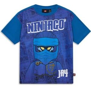 Kabooki Uniseks T-shirt, blauw, 98 cm