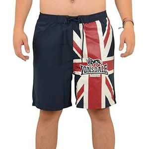 Lonsdale London Tarmac Shorts voor heren, blauw, S