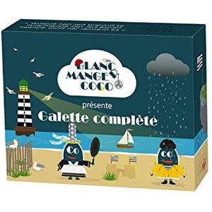Blanc-Manger Coco zitkussen, compleet, uitbreiding nr. 9, 200 kaarten, 15, meerkleurig