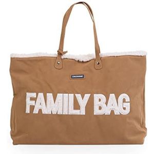 Childhome, Family Bag, luiertas, reistas, weekendtas, grote inhoud, inclusief afneembare tas, suède