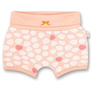 Sanetta baby-meisjesbroek van gebreide stof roze vrijetijdsbroek