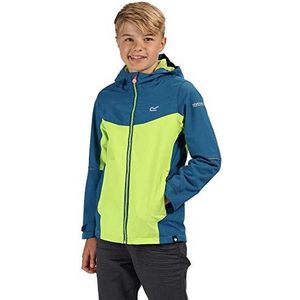 Regatta Hipoint Stretch Iv waterdichte en ademende mesh gevoerde capuchon outdoor jas voor kinderen