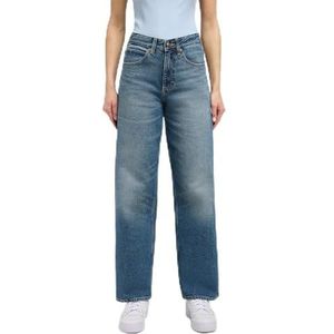 Lee Rider Loose Jeans voor dames, Burst Limit, 26W x 31L