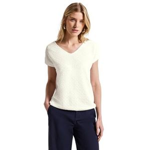 Street One - 3227738 - T-shirt - Gebroken Wit - Dames