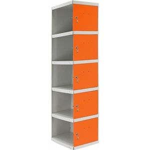 SimonRack Professionele kluis gedemonteerd 1/5 180 x 40 x 50 extra grijs/oranje