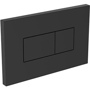Ideal Standard R0110A6 Solea toiletbedieningsplaat, zwart