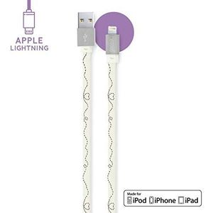 Gocase Rocket iPhone oplaadkabel | Lightning-kabel - 1M [Apple MFI-gecertificeerd] geschikt voor iPhone XS Max XS XR X 8 8 Plus 7 7 Plus 6s 6 6 Plus 5 5S SE | iPad Pro/Air