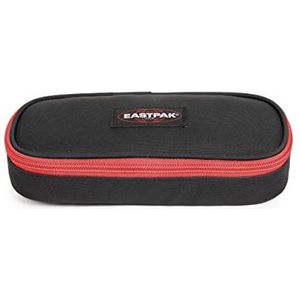 Eastpak Oval Single pennenetui, 22 cm, Kontrast Violet Red (Zwart)