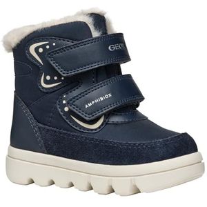 Geox Baby Girl B Willaboom B a enkellaars, Navy Off Wit, 2 UK Child