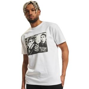 Mister Tee T-shirt voor heren, wit, XS