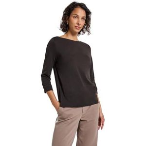 Street One Basic onderzeeër shirt deep roast bruin 44