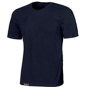 U-Power EY205DB-L-T-shirt met korte mouwen, model Linear Deep Blue, maat L, poloshirt, zwart, heren, Blanco Y Gris, L