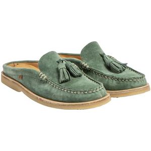 El Naturalista N5964 Plantae Mocassin voor dames, jade, 38 EU, Jade, 38 EU