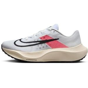 Nike Zoom Fly 5 EK, herensneakers, wit/zwart-chili-rood-kokosmelk, 42,5 EU, Wit Black Chili Red Coconut Milk, 42.5 EU