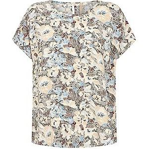 SOYACONCEPT Dames SC-Sammy 36 Damesblouse, blauw, X-Large, blauw, XL
