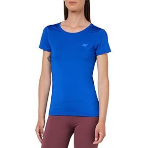 4F Dames functioneel T-shirt TSDF352 T-shirt FNK, kobalt, S voor dames, Kobalt, S