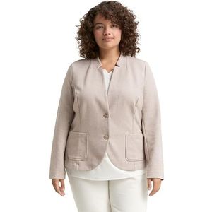 Tom Tailor - Blazer - Gemêleerd - Met Opgestikte Zakken