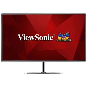 Viewsonic VX2776-SMH 68,6 cm (27 inch) Design Monitor (Full-HD, IPS-paneel, HDMI, Eye-Care, Eco-Mode, luidsprekers) zilver-zwart