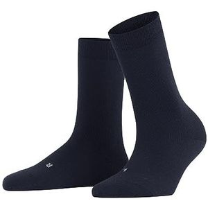 FALKE Dames Sokken Stabilizing Wool Everyday W SO Wol eenkleurig 1 Paar, Blauw (Space Blue 6116), 35-36