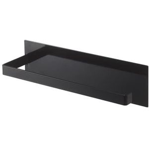 YAMAZAKI Home Magnetische papierhouder Metalen roldispenser, verticaal of horizontaal gemonteerd keukenhanddoekenrek | staal, één maat, zwart