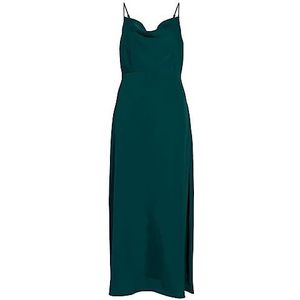 Vila Viravenna Strap Ankle Dress-Noos Jurk voor dames, Ponderosa Pine, 44