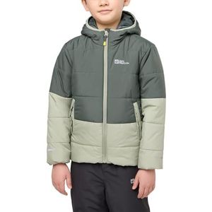 Jack Wolfskin - TWO HILLS INS Jacket K - Kinderjas - Leisteengroen