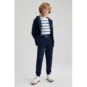 DeFacto Boy's Gebreide onderbroek, Donkerblauw, 8-9 Jaren