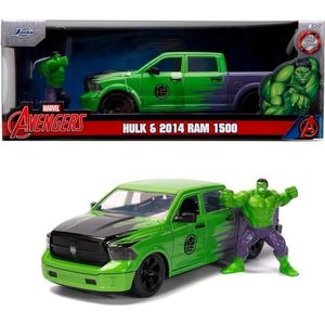Jada Toys Marvel Hulk 2014 Ram 1500 1:24