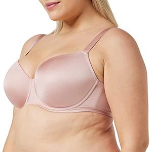 ESPRIT Bodywear Shiny Micro PAR Padded BC T-shirt-beha voor dames, Old pink., 70E