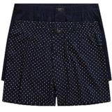 JP1880 Boxershorts  marine / wit