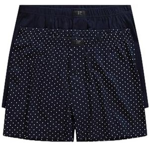 JP1880 Boxershorts  marine / wit