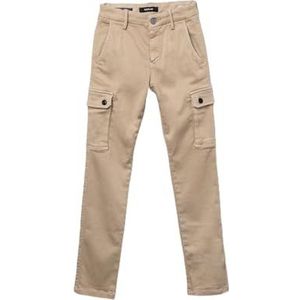 Replay Jongens Slim fit Cargo Jeans Cameron Hypercargo Color, 440 zand, 4 Jaar