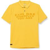 Camel Active - Poloshirt - Zonnebloem Geel - Heren