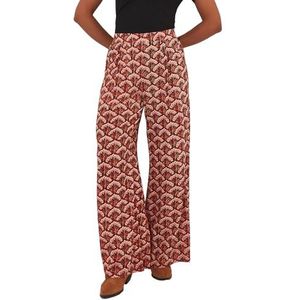 Joe Browns Dames zomer geometrische print wijde pijpen broek, meerkleurig, 14, Meerkleurig, 40