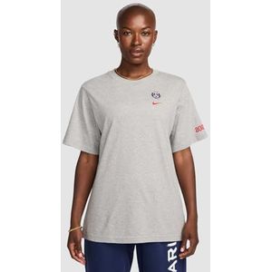 Nike PSG Shirt PSG W Nk Supporter Tee, Dk Grey Heather, HF0827-063, S