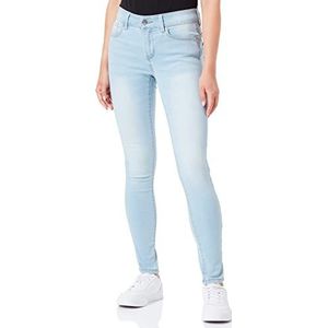 Only Onlluci Reg Skinny Dnm Jeans voor dames, Blauw (Light Blue) Denim, 27W / 32L