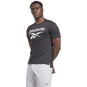 Reebok Heren WOR SUP SS Graphic TEE T-shirts, NGHBLK, S
