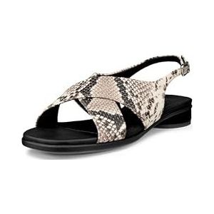 ECCO Vrouwen Sculpted Alba 25 Slingback Sandaal, Print van donkere klei slang, 7/7.5 UK