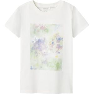 Name it kids Nkfbatu Ss Top Box, cloud dancer, 134-140