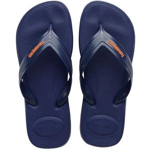 Havaianas Heren Top Max Comfort Flip-Flop, Marineblauw, 4.5/5 UK, Donkerblauw, 4.5/5 UK