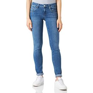 Mavi Lindy Jeans voor dames, Denim Blauw, 30W x 32L