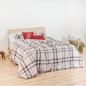 Belum Dekbedovertrek met knopen met kerstmotief, 135 (220 x 220 cm)