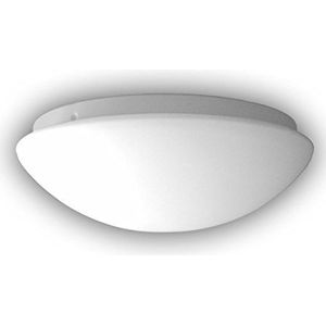 Niermann Standby 58245 A++ tot E, Nurglaslamp 45 cm, HF Sensor, opaal mat, 45 x 45 x 13 cm