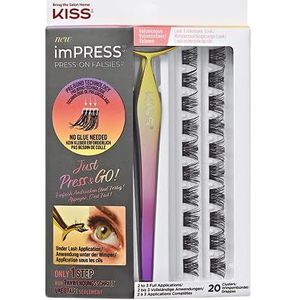 KISS ImPress FALSIES Press-on Lash KIT #02